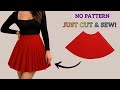 ✅ The Easiest Pleated Skirt You'll Ever Sew