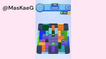 Color Block Jam Level 226 | Walkthrough Solution