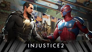 Injustice 2 - Black Adam Vs Atom (Very Hard)