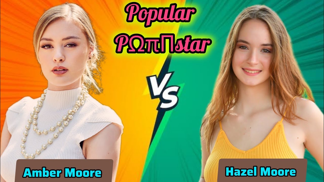Сравнение двух американских актрис | Хейзел Мур и Эмбер Мур