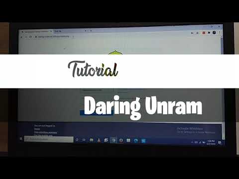 Tutorial Daring Unram #Bagian1