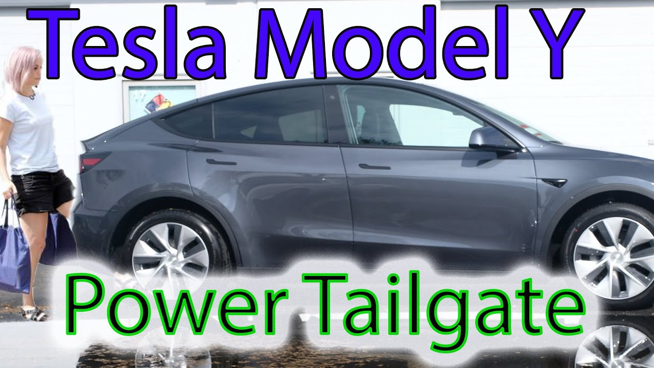 Tesla Model Y FOOT ACTIVATED TAILGATE - Changing the world one foot at a  time 