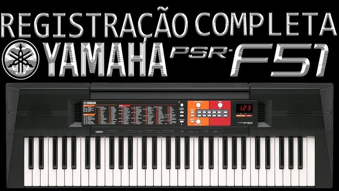 Piano Digital Yamaha PSR-F52 - Brassfeelings