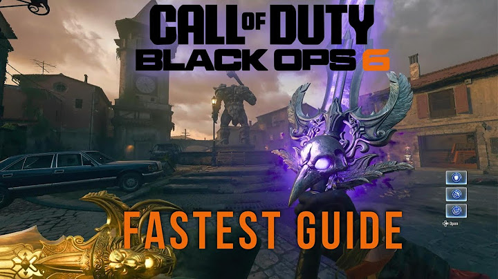 FAST AND EASY CITADELLE DES MORTS EASTER EGG GUIDE -  BLACK OPS 6 MAIN EASTER EGG TUTORIAL GAMEPLAY