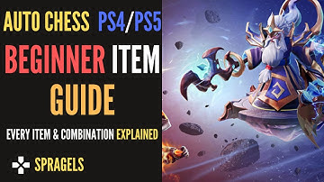 Beginner Guide For Items *EVERY ITEM EXPLAINED* - Auto Chess PS4 PS5 PC Mobile