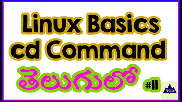 Linux basic Commands in Telugu || cd command