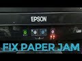 Epson L220 ink tank printer paper light blinking Fix