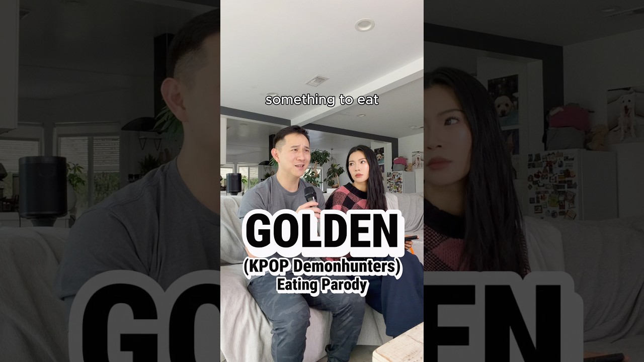 Golden (KPop Demonhunters) - Eating parody 😭 @Luseeyalu