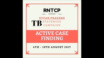 Active Case Finding TB Campaign