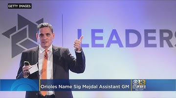 Orioles Name Sig Mejdal Assistant General Manager