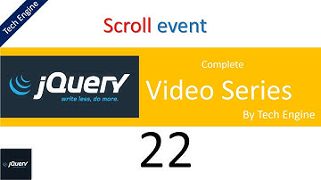 jquery tutorial series (Hindi) - 22 Scroll Event(Enabling a button by scrolling) example