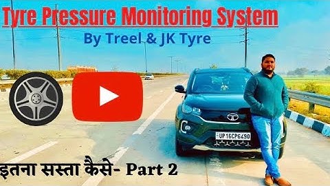 TPMS/Tire Pressure Monitoring System by Treel & JK Tyre product, App Installation-Part 2