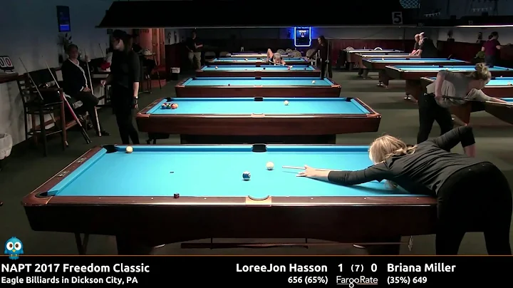 LoreeJon Hasson vs Briana Miller - NAPT 2017 Freed...