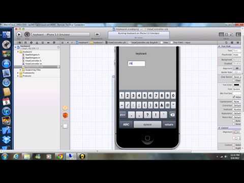 xcode keyboard
