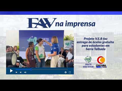 FAV NA IMPRENSA - PROJETO V.E.R - CULTURA FM