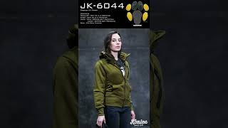JK-6044 プロテクトKVパーカー #バイク - YouTube