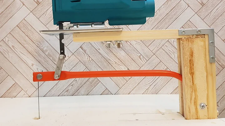 Amazing jigsaw and tricks // How to make SCROLL SAW machine