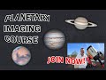 Planetary imaging course join now   ft blue supermoon