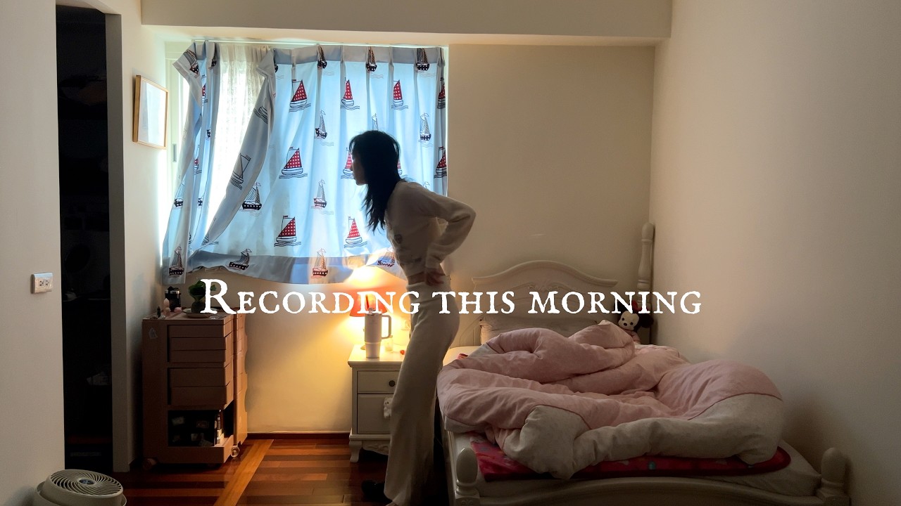 Recording this morning | home diary & slow life routine 生活流動日常