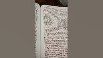 Thumbnail of Matthew 18:7-11 #jesus #matthew #hope #love #thebible #reading