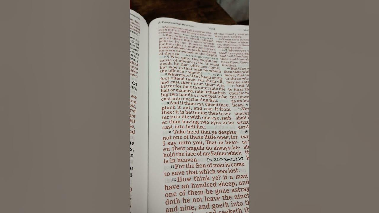 Matthew 18:7-11 #jesus #matthew #hope #love #thebible #reading