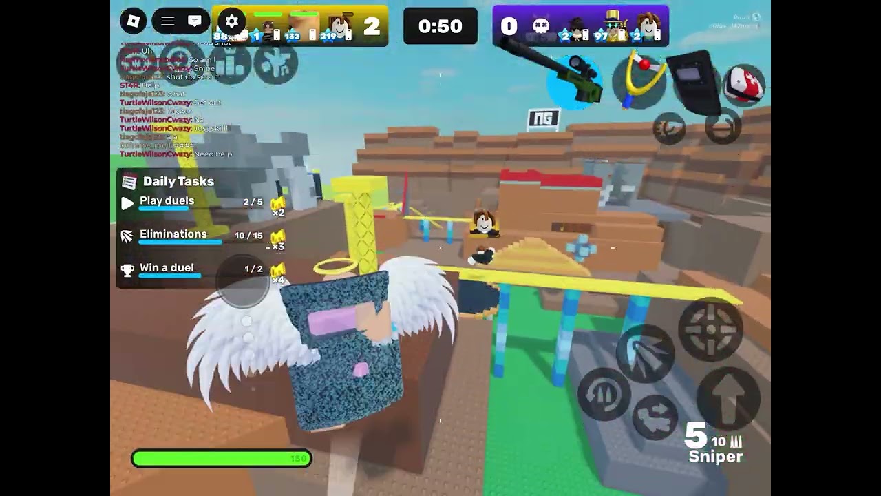 Rivals with my cousin!