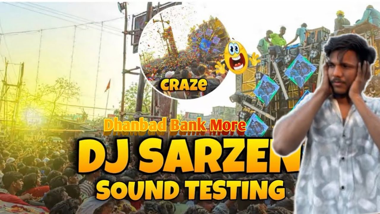 Dj SarZen Dhanbad Bank More |Mahashivratri Roadshow 2026 💥/.     