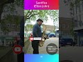 Busking - 1/6/26 - Saxophone - Sacrifice (Elton John) #saxophone #shorts #busking