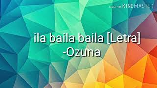 Baila Baila Baila Letra - Ozuna