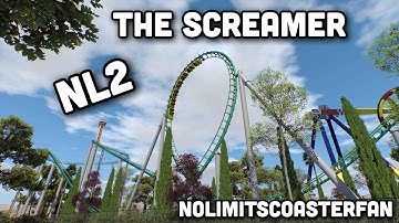 The Screamer - Arrow looping Coaster - RAW POV - NoLimits 2 Pro - 60fps