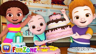 pat a cake 2 cakes for occasions chuchu tv funzone nursery rhymes toddler videos