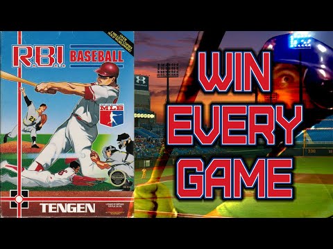 RBI Baseball ⚾ How To Win EVERY Game - 3 Easy Tricks - NES (1988) #Retro