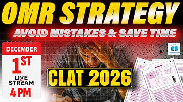 CLAT 2026 : How to Fill OMR Sheet Correctly | Cross and Climb Hisar | Avoid OMR Mistakes & Save Time