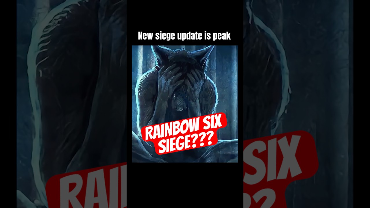 New siege update is cinema #siege #rainbowsixsiege #gaming #animals #bozonbunch #bozon