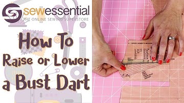 How to Raise or Lower a Bust Dart