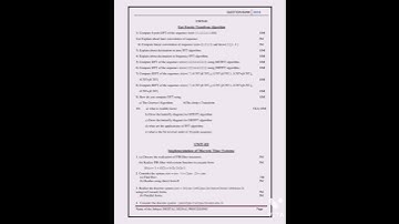 JNTUH Engineering Digital Signal Processing( DSP) Question Bank