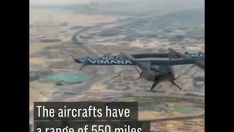 VIMANA Drone built on Blockchain Technology