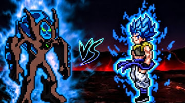 Ben 10 S3 V4 (all form) (New) VS Gogeta V3.5 (all form) in Mugen
