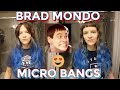 😍CUTTING MICRO BANGS! THANK YOU BRAD MONDO