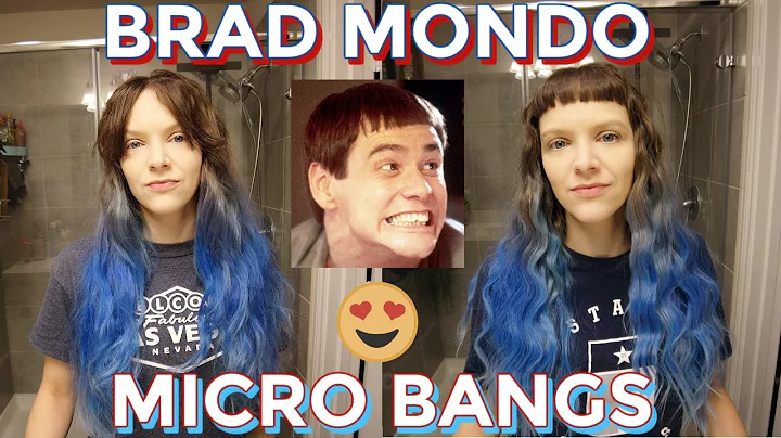 CUTTING MICRO BANGS! THANK YOU BRAD MONDO