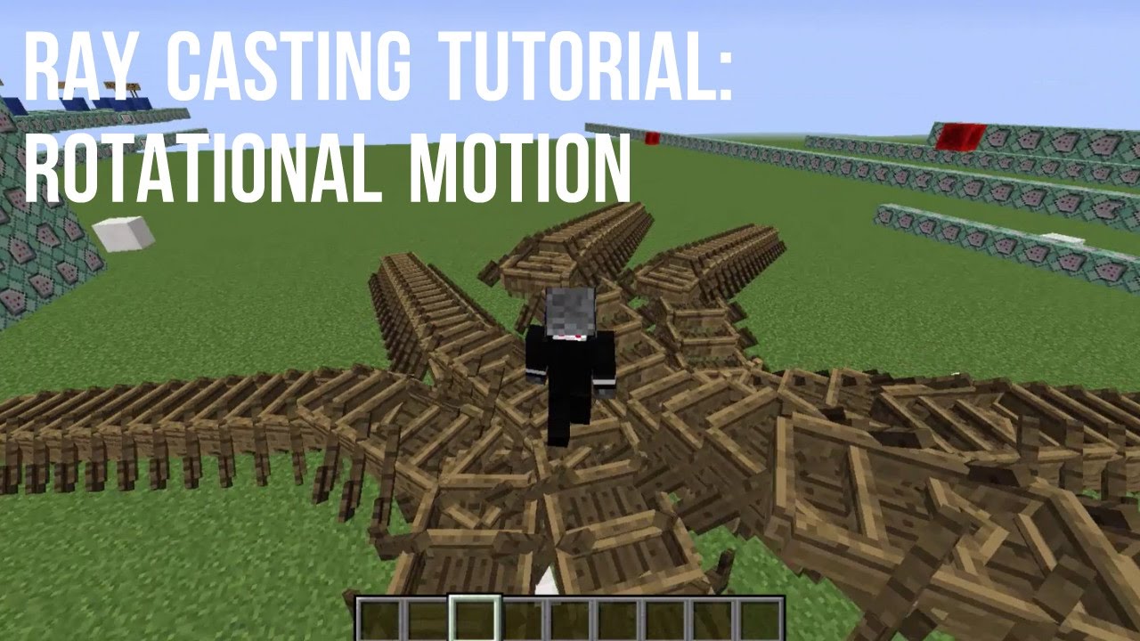 Minecraft Rotational Motion Tutorial - YouTube