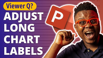 Viewer Q! 🙋‍♂️ How to Align Chart Labels in PowerPoint 🔥 [CHART TIPS]
