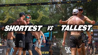 SHORTEST vs TALLEST | Crabb/Sander vs Dalhausser/Banesh AVP Beach Volleyball 2022