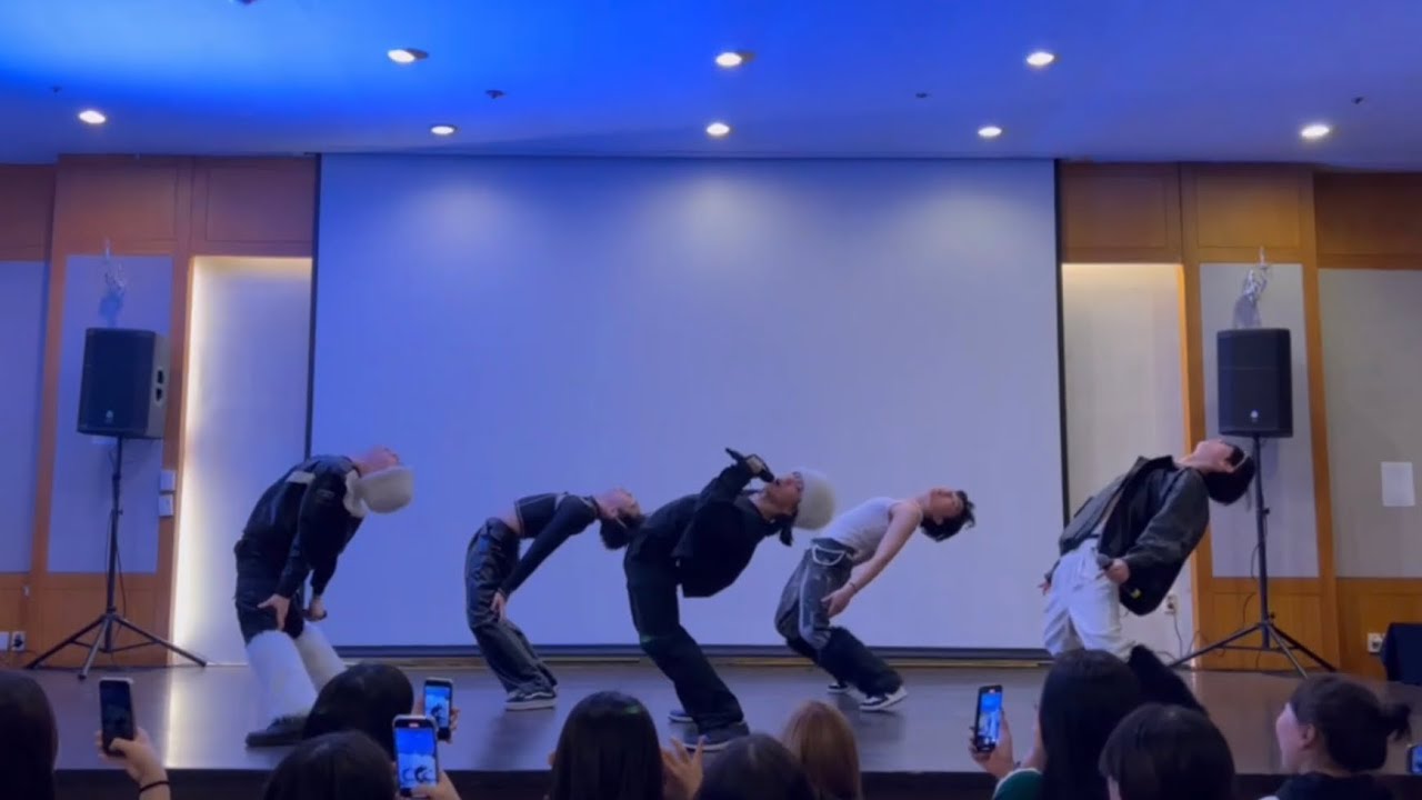 [ 백석예대 실용댄스과 MT 장기자랑 ]                          르세라핌 - antifragile kpop 커버 ( 백세라핌 )