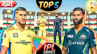 TOP 5 🔥 IPL GAMES FOR ANDROID 2024 | BEST IPL GAMES WITH HIGH GRAPHICS | GAMERX screenshot 1