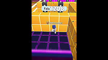 Stumble Guys Block Dash Endless mid save at Wave 1400+