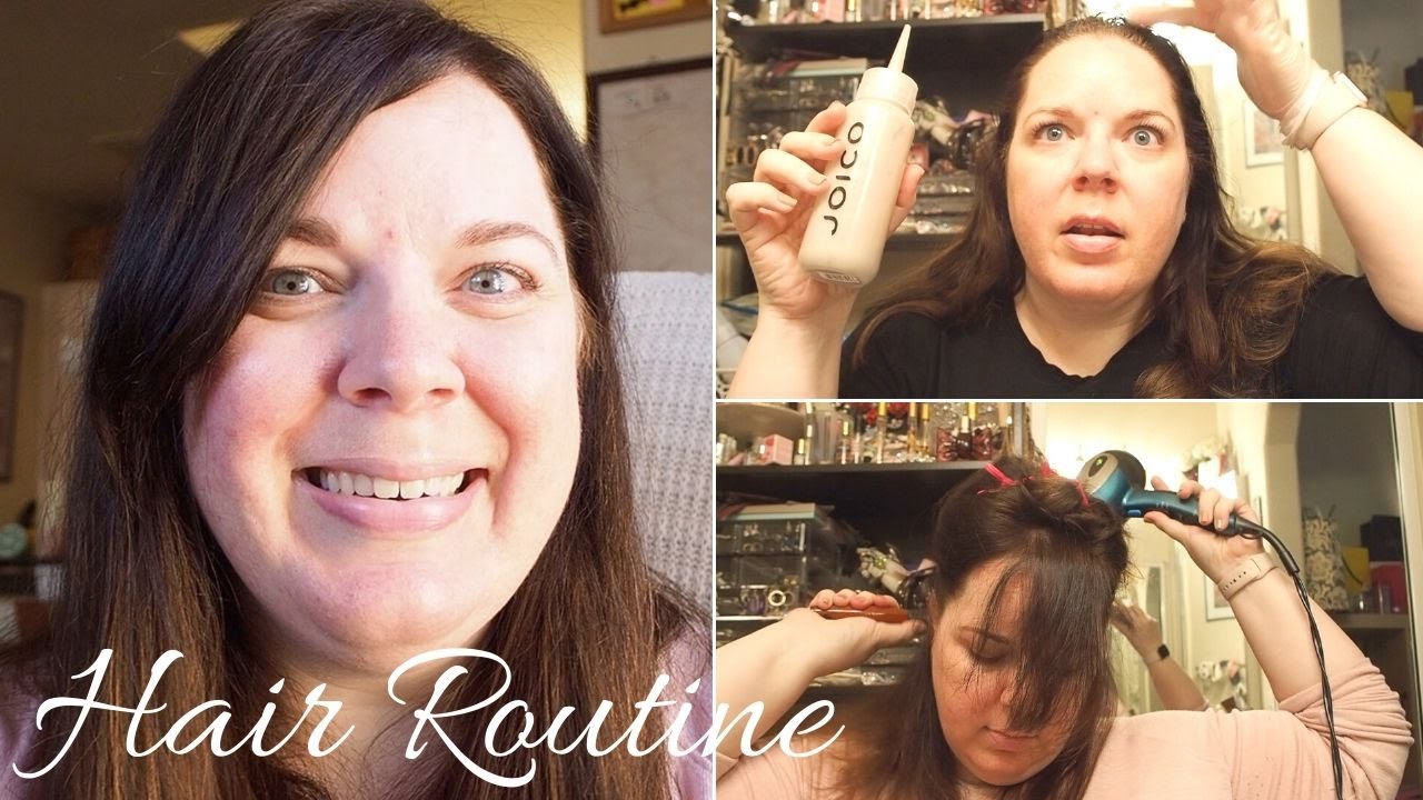 Dying My Roots at Home At Home Hair Routine YouTube