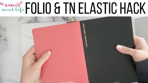 TRAVELERS NOTEBOOK & FOLIO PLANNER HACK | How to Add more Notebooks Elastic Band Hack