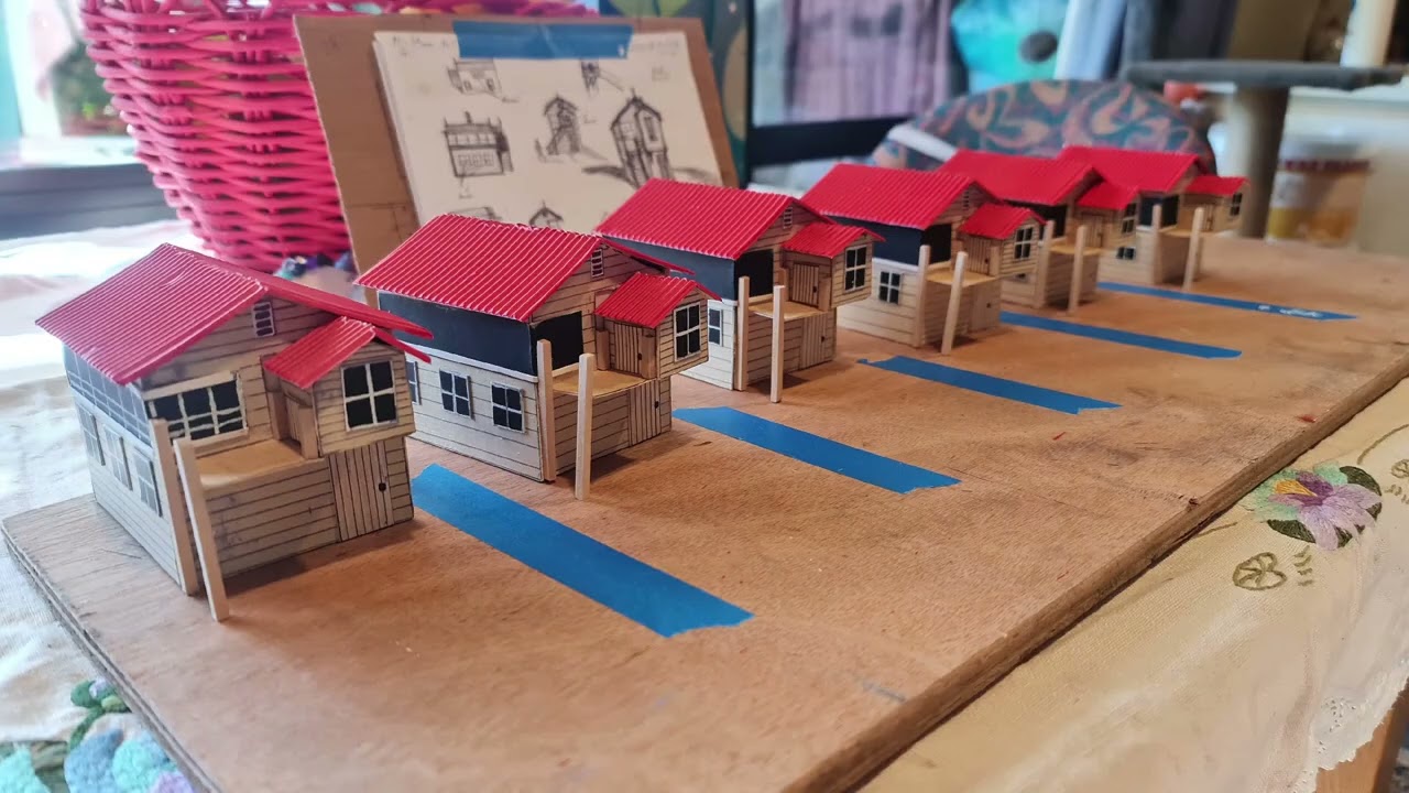 Short video of nz signal box scratchbuild 