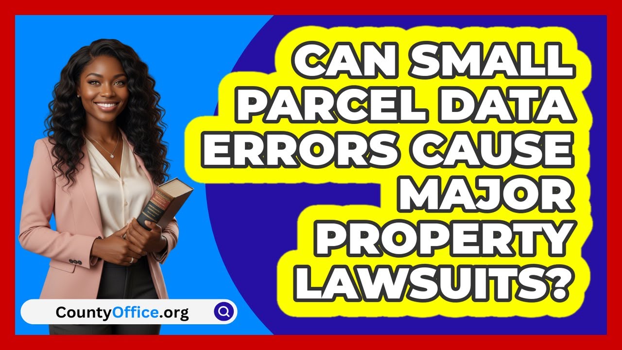 Can Small Parcel Data Errors Cause Major Property Lawsuits? - CountyOffice.org